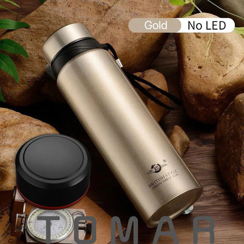 HydroVibe: The Ultimate On-the-Go Stainless Steel Elixir